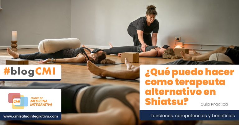 ¿Qué puedo hacer como terapeuta alternativo en Shiatsu?