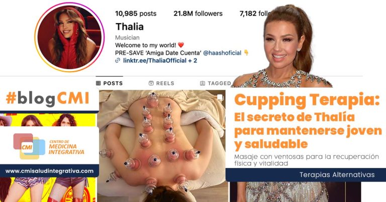 Cupping Terapia: El secreto de Thalía para mantenerse joven y saludable