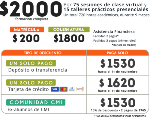 Formación en Acupuntura para Médicos inversión