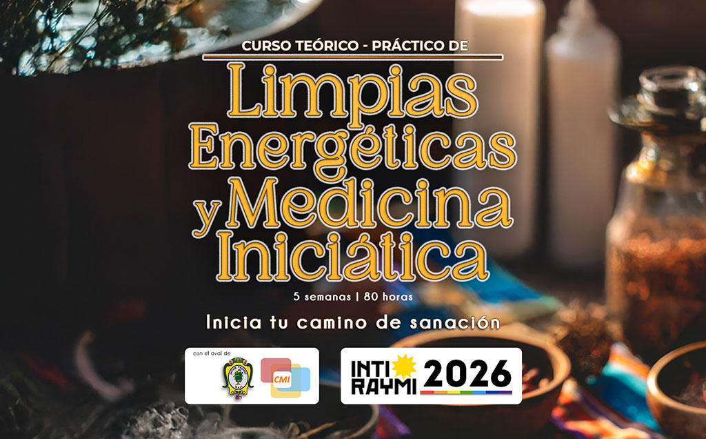 Curso Limpias Energéticas y Medicina Iniciatica Redes