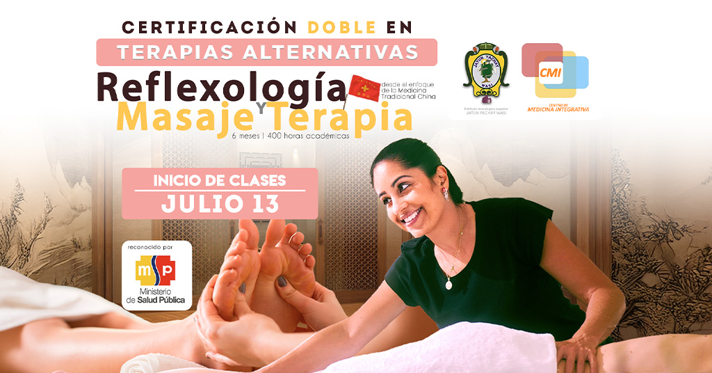 Certificación doble en Terapias Alternativas: Reflexología y Masaje Terapia SEO