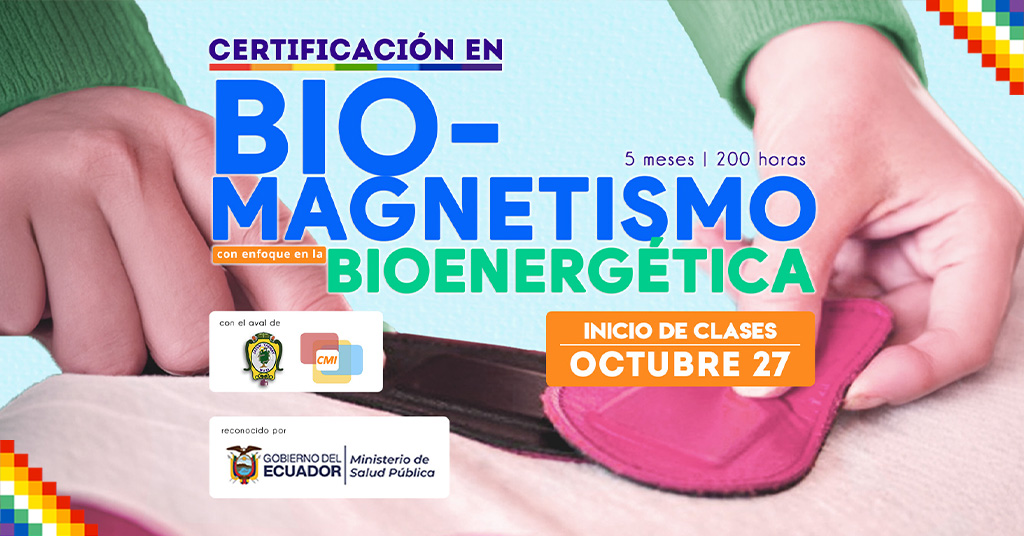 Certificación en Biomagnetismo con enfoque en la Bioenergética web